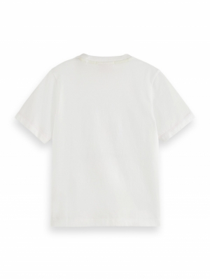 Regular-fit Cotton tshirt 0006 - White