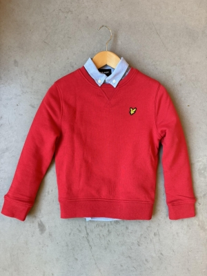 Crew neck sweatshirt Z799 gala red
