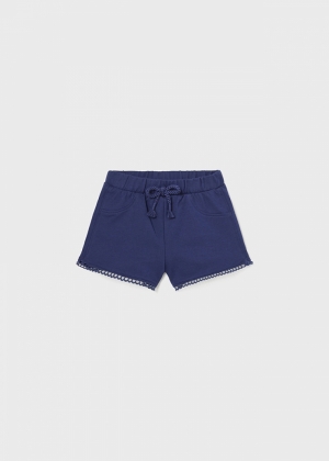 Chenille shorts 085 ink