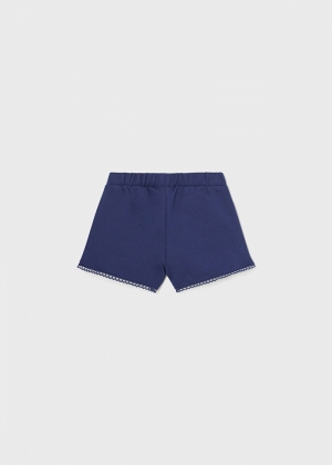 Chenille shorts 085 ink