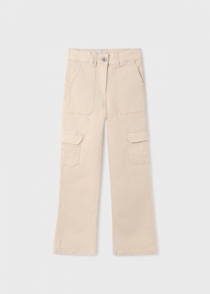 Twill trousers 069 almond