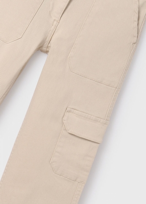 Twill trousers 069 almond