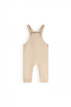 Baby dungaree double jersey 022 oatmeal