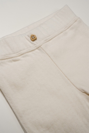 Baby boy trouser double jersey 001 natural whi