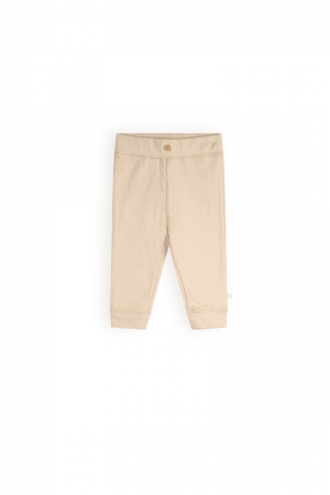 Baby boy trouser double jersey 022 oatmeal