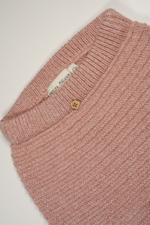 Baby knitted trouser 240 old pink