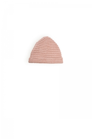 Baby knitted hat 240 old pink