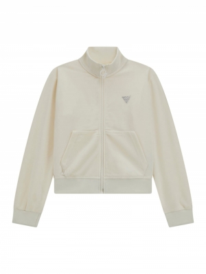 VELVET LS ACTIVE TOP_MINI ME G012 CREAM WHIT