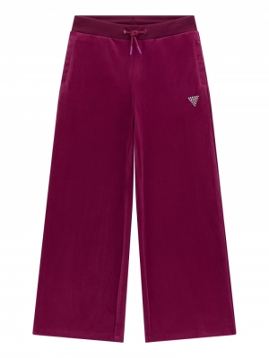 VELVET ACTIVE PANTS_MINI ME FIPR FIERCE PUR