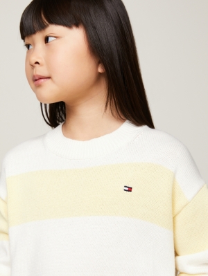 UTILITY COLORBLOCK CN SWEATER 0FQ Lemon Zest 