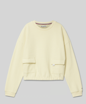 UTILITY TEXTURED CREWNECK ZHO Lemon Zest