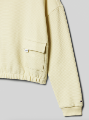 UTILITY TEXTURED CREWNECK ZHO Lemon Zest