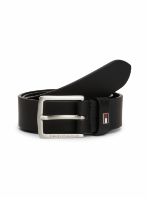 KIDS LEATHER BELT BDS Black