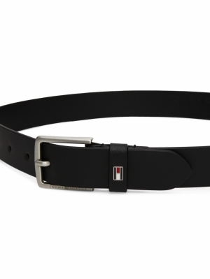 KIDS LEATHER BELT BDS Black