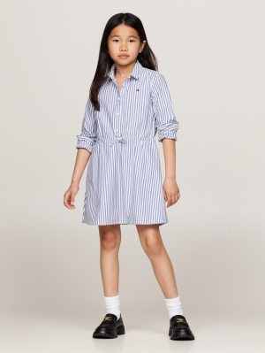 ITHACA SHIRT DRESS LS 0A4 Mid Blue / 