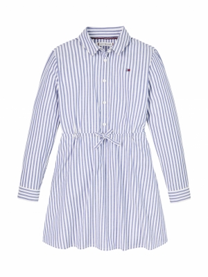 ITHACA SHIRT DRESS LS 0A4 Mid Blue / 