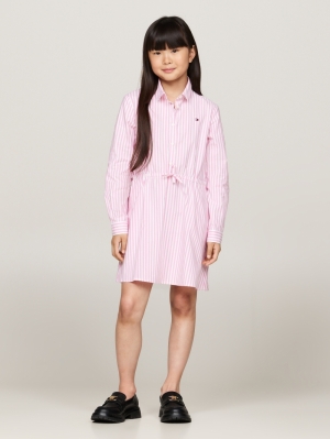 ITHACA SHIRT DRESS LS 0D1 Pink / Opti