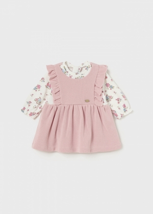 Skirt bodysuit 004 baby rose