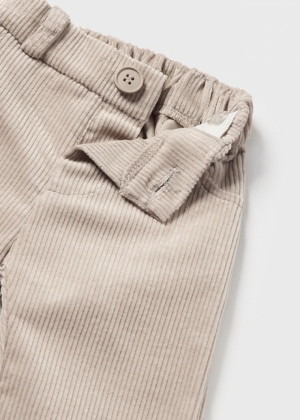 Cord trousers 066 walnut