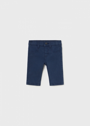 Twill trousers 090 blueberry