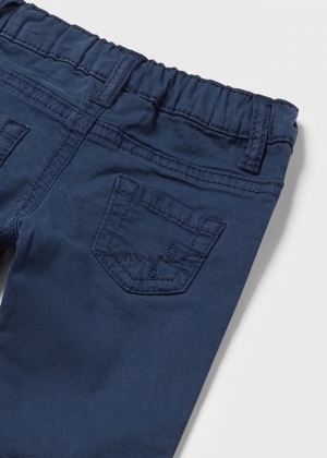 Twill trousers 090 blueberry