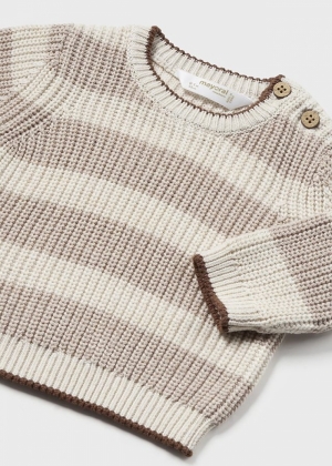 Stripes jumper 048 H.Tiramisu