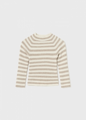 Knit mockneck 030 natural