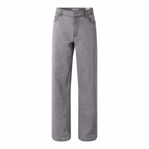 Straight denim - low waist 003 light grey