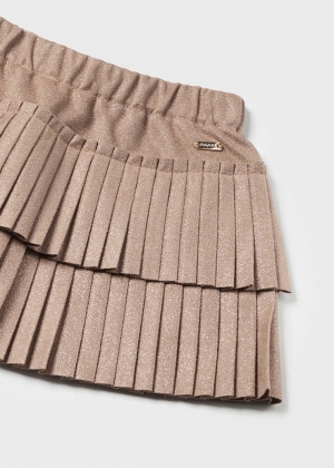 Pleated skirt 026 mocha