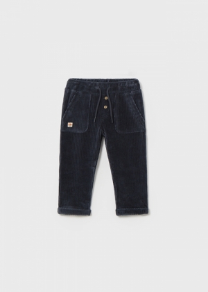 Knit pants 077 petroleum