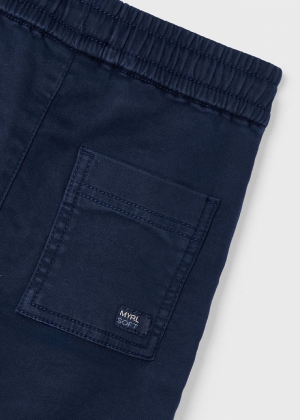 Soft jogger pants 066 navy