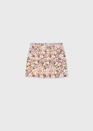 Cord skirt 072 camellia