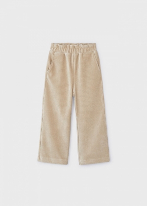 Knit pants 021 sepia