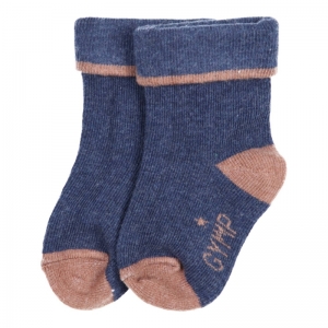 Socks Keit Navy - Brown