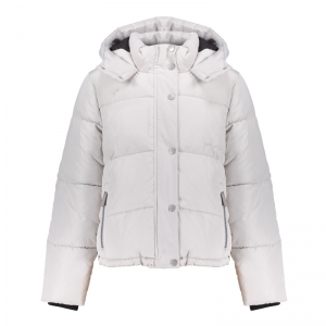 Pippa puffer coat misty off white