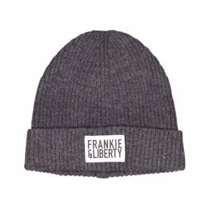 Pepper beanie dark warm grey