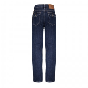 Attitude wide leg dark denim