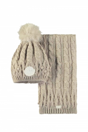 RAQUEL & RORY hat & scarf set 426 Cute Cortad