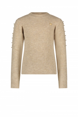 OKIDO fine cable knit top Cute Cortado