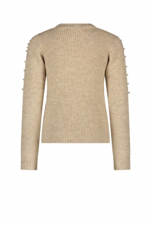 OKIDO fine cable knit top Cute Cortado