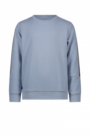 OLIVER logo tape sweater 162 Ice Blue