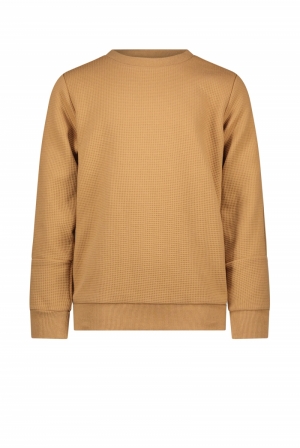 OLIVER logo tape sweater 445 Toffee