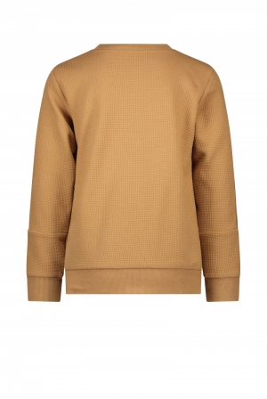 OLIVER logo tape sweater 445 Toffee