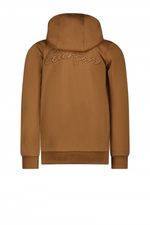 ORHOOD embro at back hoodie 445 Toffee