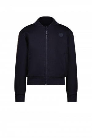 OSLO logo tape zip-up 190 Navy