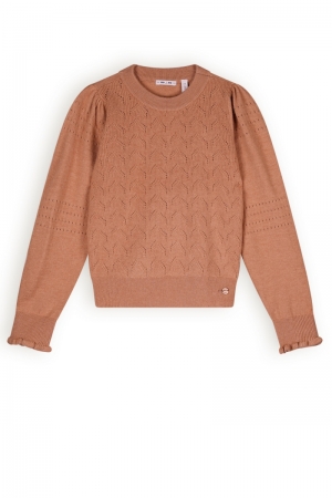 Kovas Melange knitted Sweater 431 Taupe