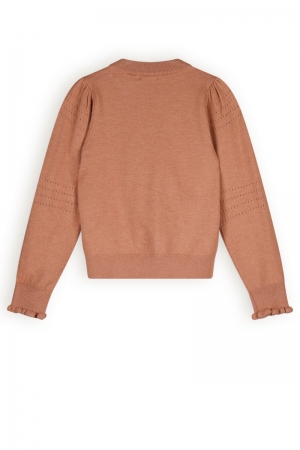 Kovas Melange knitted Sweater 431 Taupe