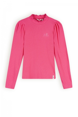 Koss rib jersey tshirt 269 Azalea Pink