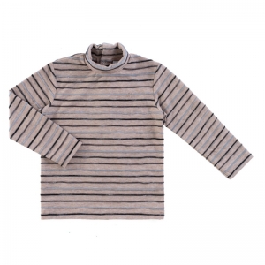 TURTLENECK STRIPES GREY