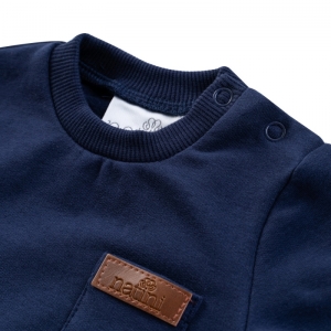 SWEATER STRIPES DARK BLUE